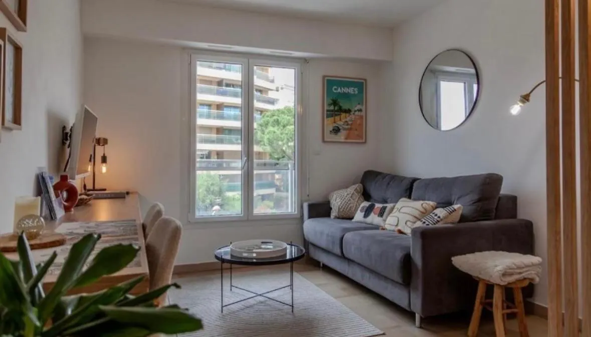 Apartamento Studio Lumineux A 2 Mn A Pied De La Plage Cannes
